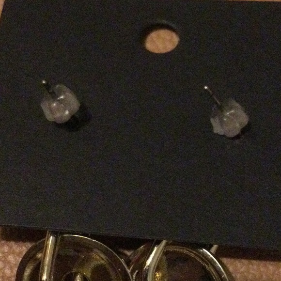 NEW Chinoiserie Coin Geo Earrings 925 - Picture 8 of 8